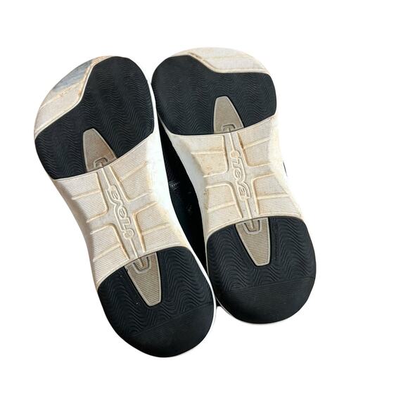 Teva Black Evo Water Shoes Mesh Sneakers Sz 8.5 - Picture 5 of 6